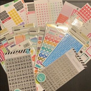 Happy Planner, Recollections, Heidi Swapp Stickers